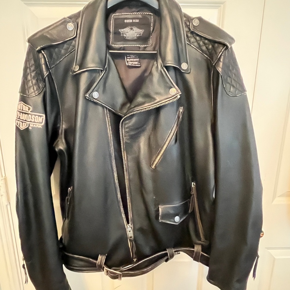 Harley-Davidson  Black Leather Jacket